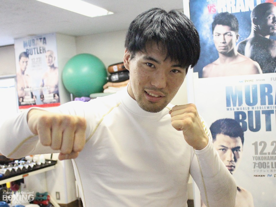 王座統一戦に臨む豊嶋亮太(帝拳)