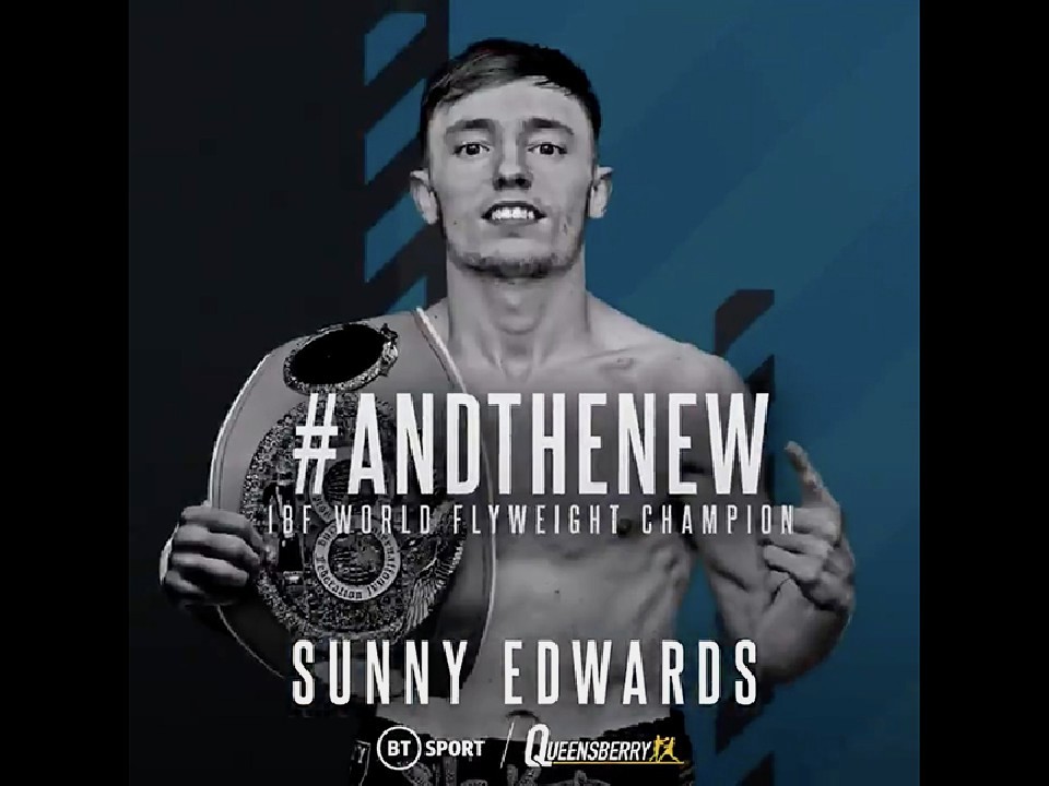フライ級新王者サニー・エドワーズ