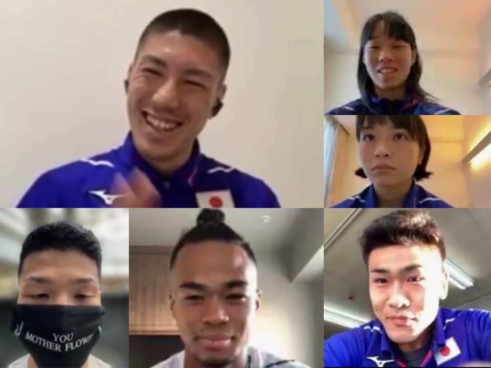 日本代表!がんばれ日本。