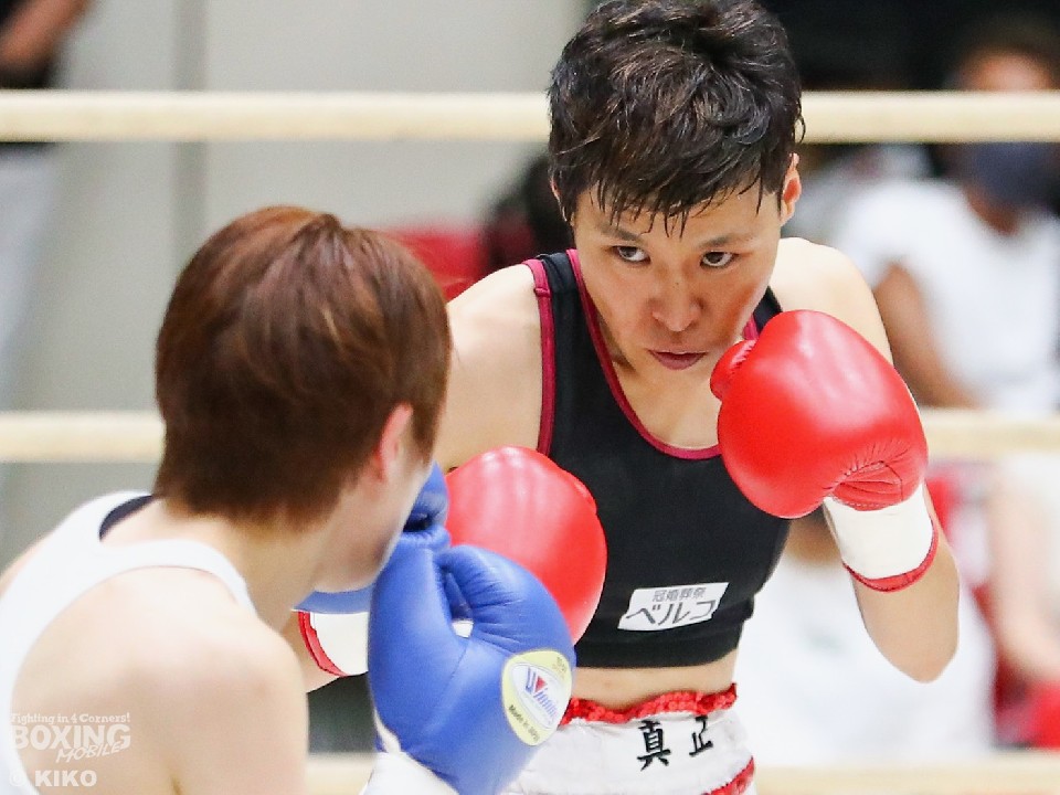 多田悦子(真正)がリングに上がった