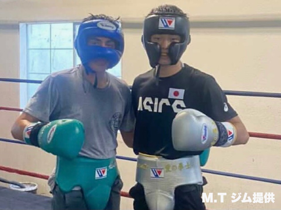 中谷潤人(M・T)米国ロスで6Rスパー