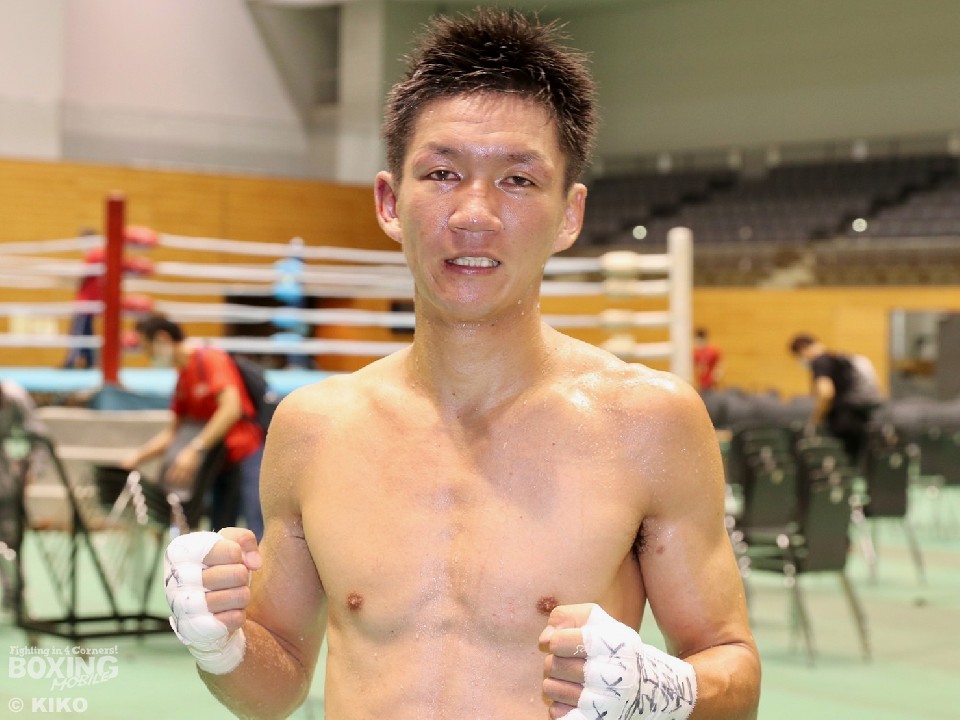 日本ランキングバンタム級11位の高橋竜也(土浦)