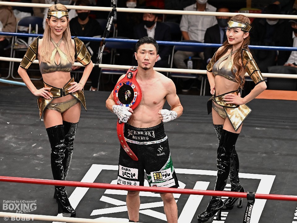 栗原慶太(一力)バンタム級王座返り咲き