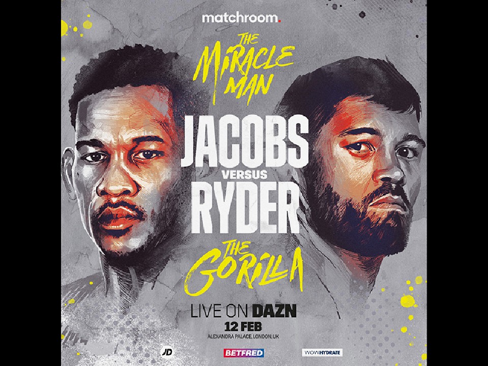 英国で元世界王者ジェイコブス登場