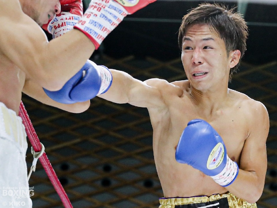 溝越斗夢(緑)の再起戦