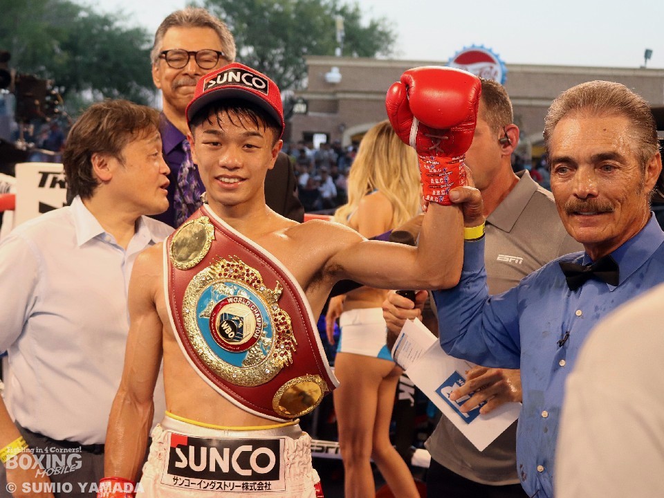 WBO世界フライ級王者:中谷潤人(M・T)