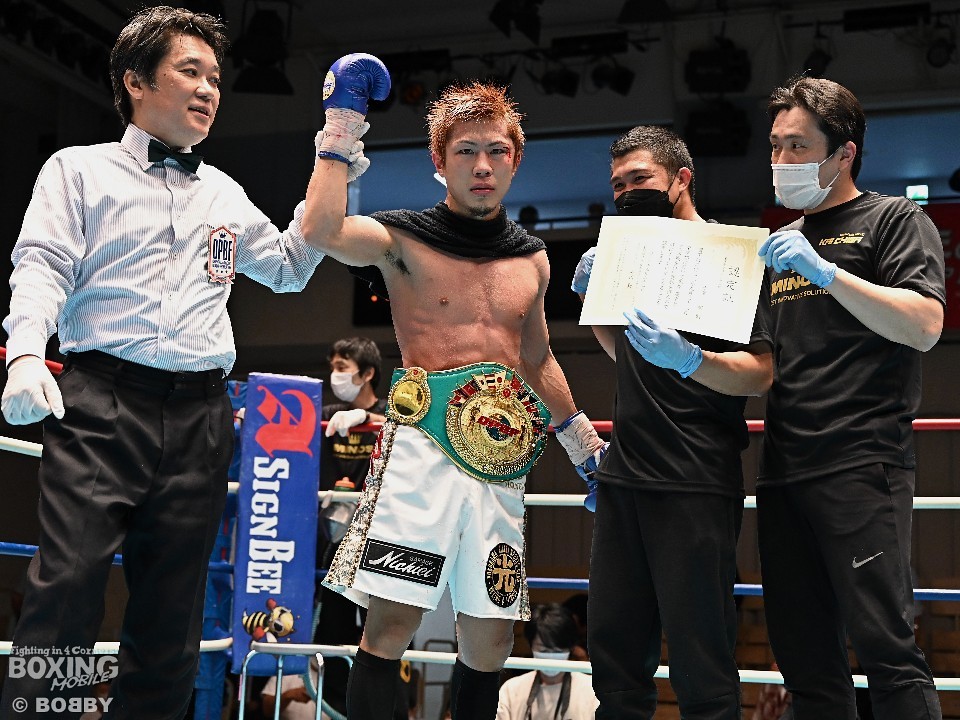 バンタム級新チャンピオン!千葉開(横浜光)