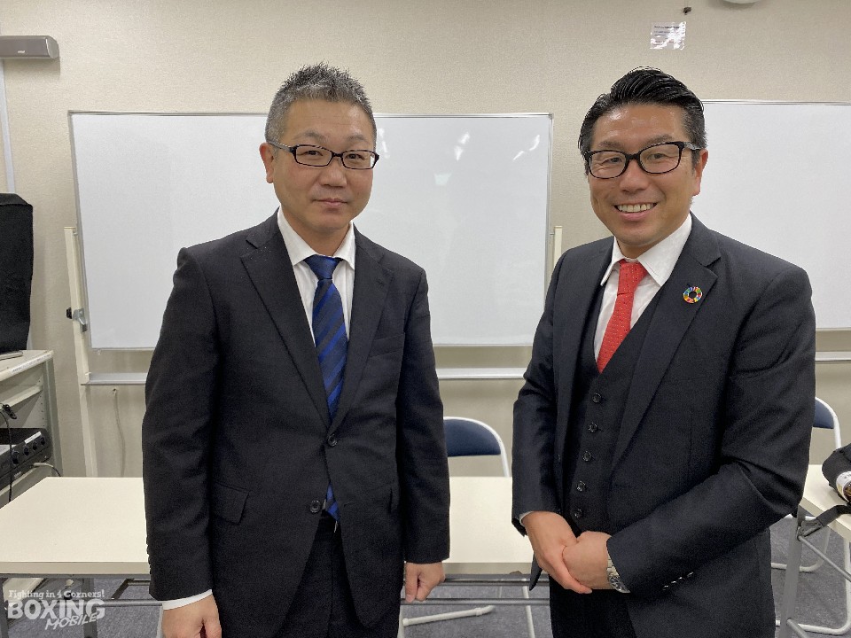 セレス小林会長と齊田竜也事務局長