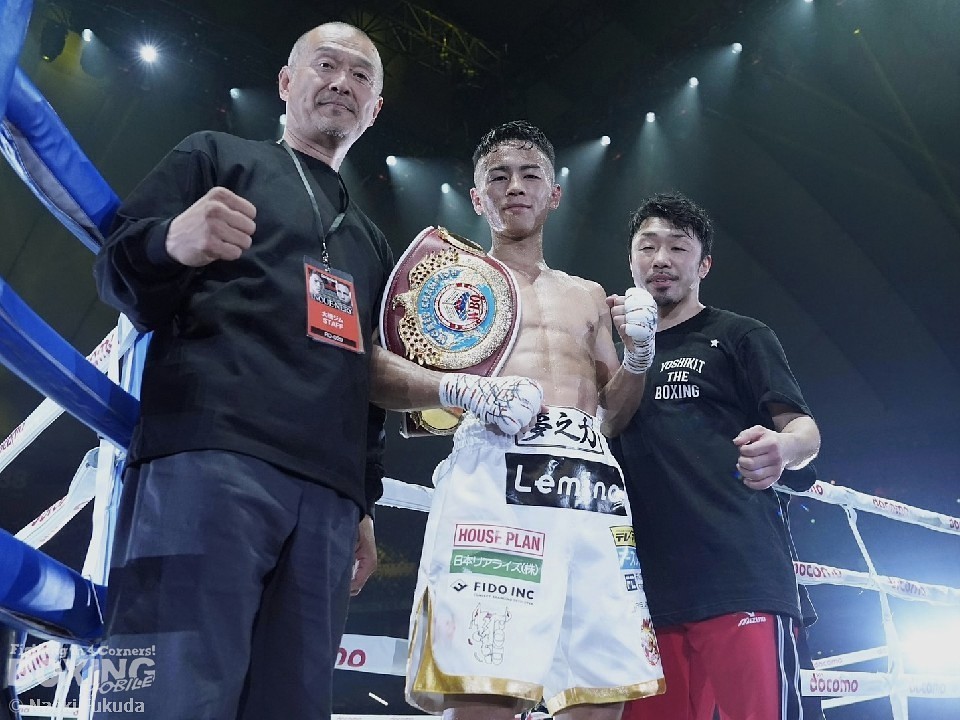 バンタム級新チャンピオン武居由樹(27=大橋)
