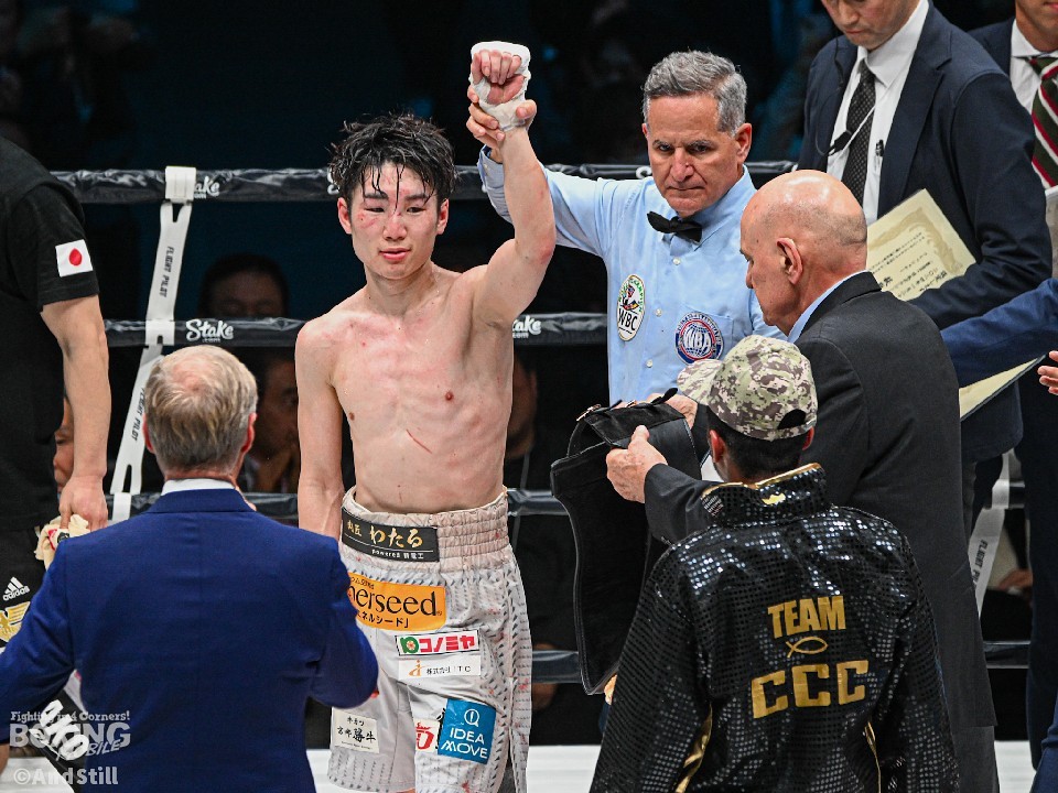 フライ級1位の寺地拳四朗(BMB)