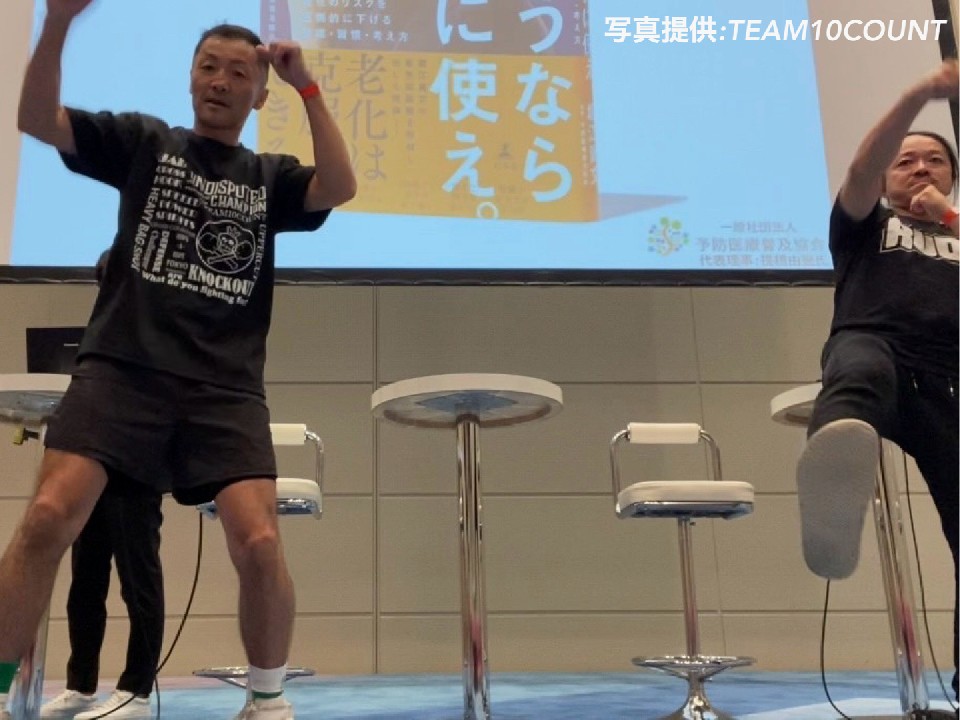 左:鳥海純会長(TEAM10COUNT)