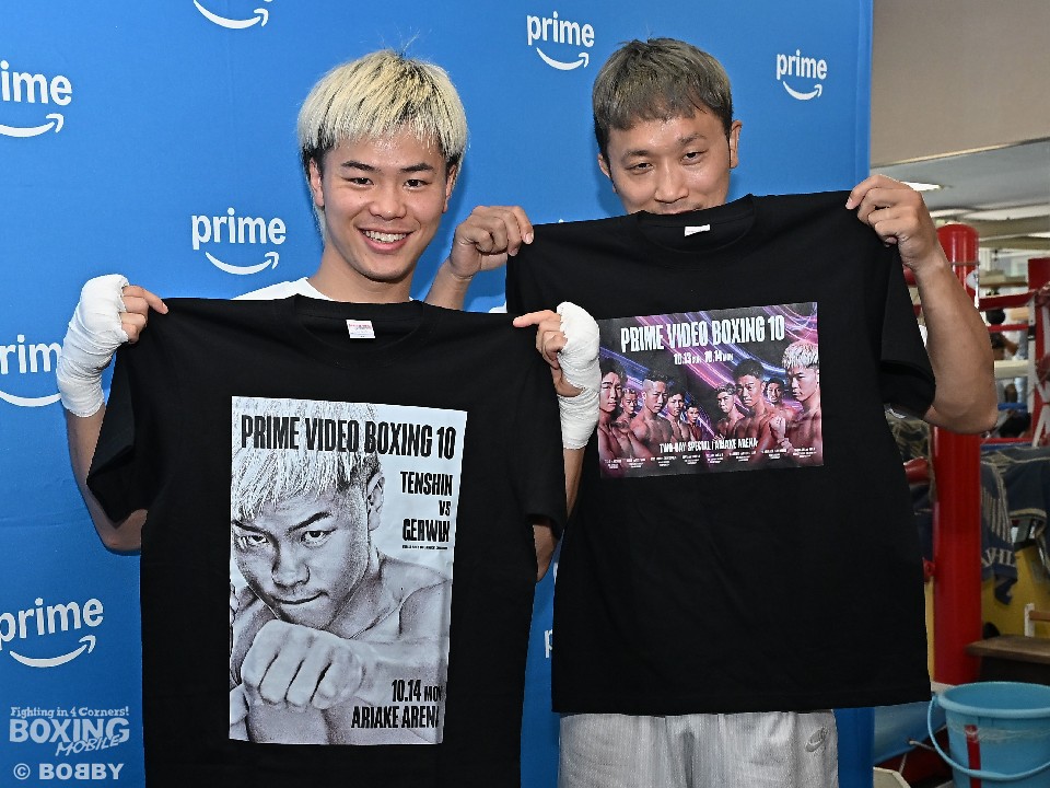 �uPrime Video Boxing 10�v�撅�����1000�l�ɔz�z�����T�V���c�f�U�C���𔭕\!