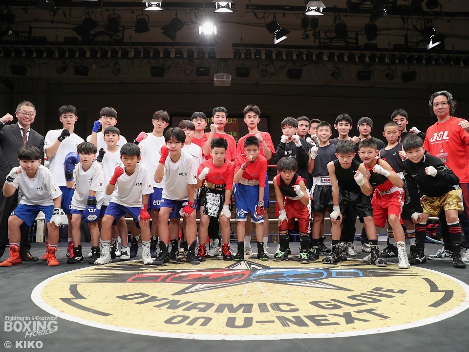 中国と韓国からジュニアボクサーが来日!