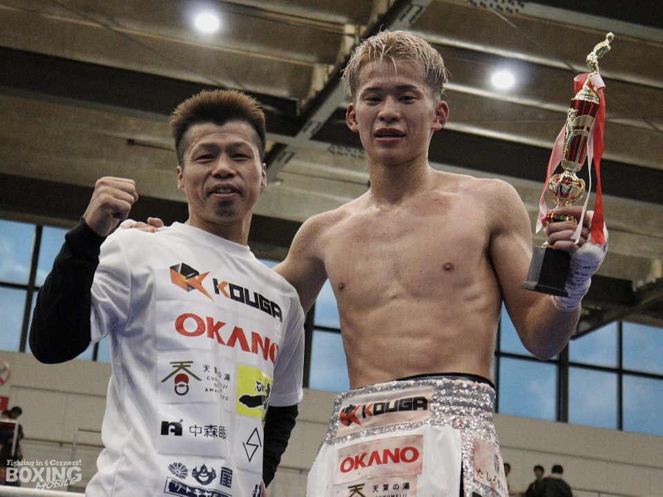 フェザー級1位の岡本恭佑(HKスポーツ)